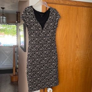 Black and gold Connected Apparel Cocktail Dress Size 10
